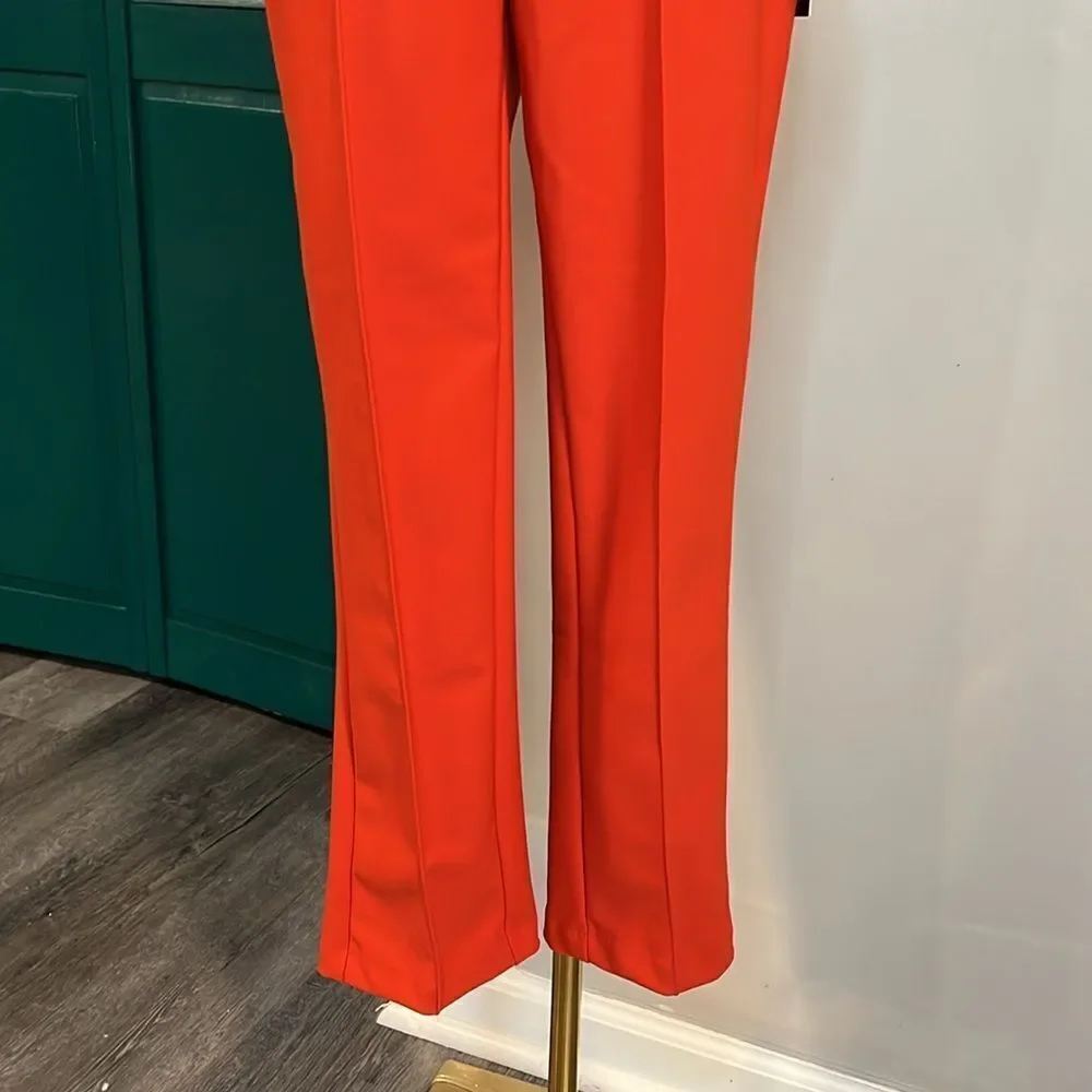 Jules & Leopold NWT pull on slim leg crop Elegant orange Women's Pants SP